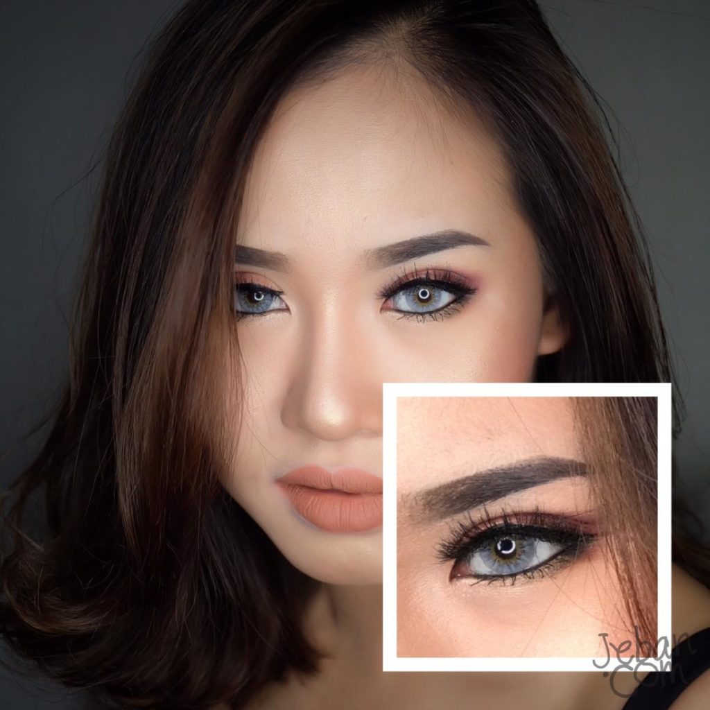 Pitchy Cherry Gray Monthly Colored Contacts - Image 3
