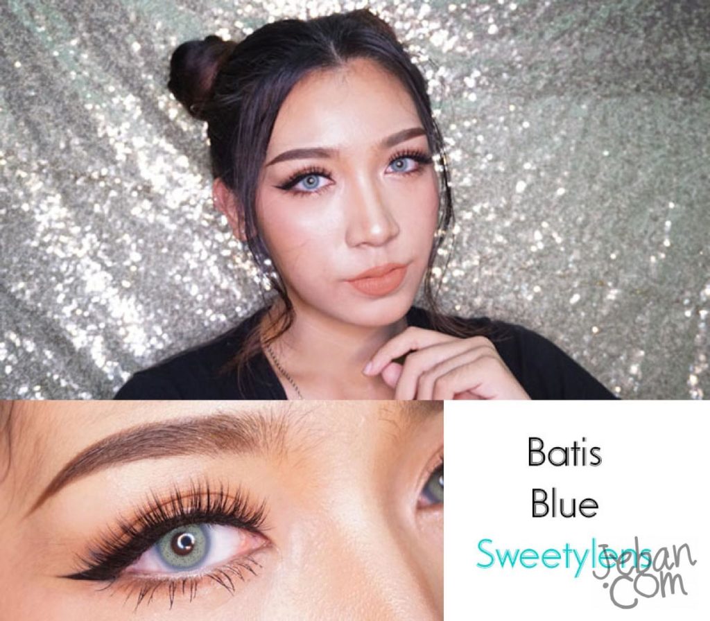 Pitchy Batis Blue Monthly Colored Contacts - Image 4