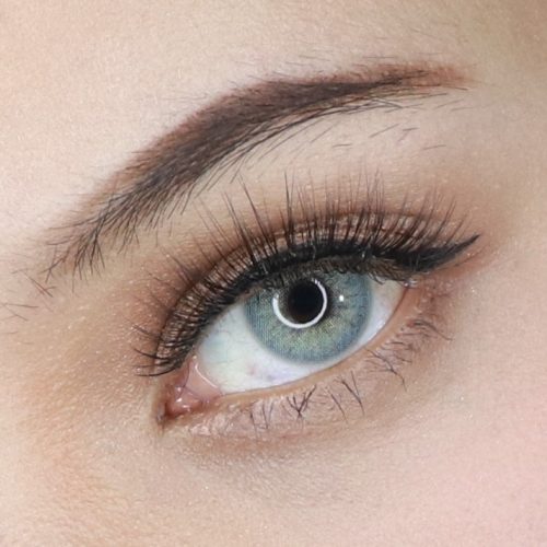 Pitchy Gray Monthly Colored Contacts