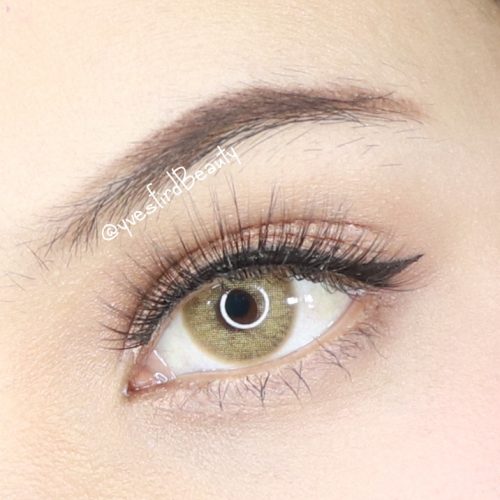 Brown Colored Contact Lens