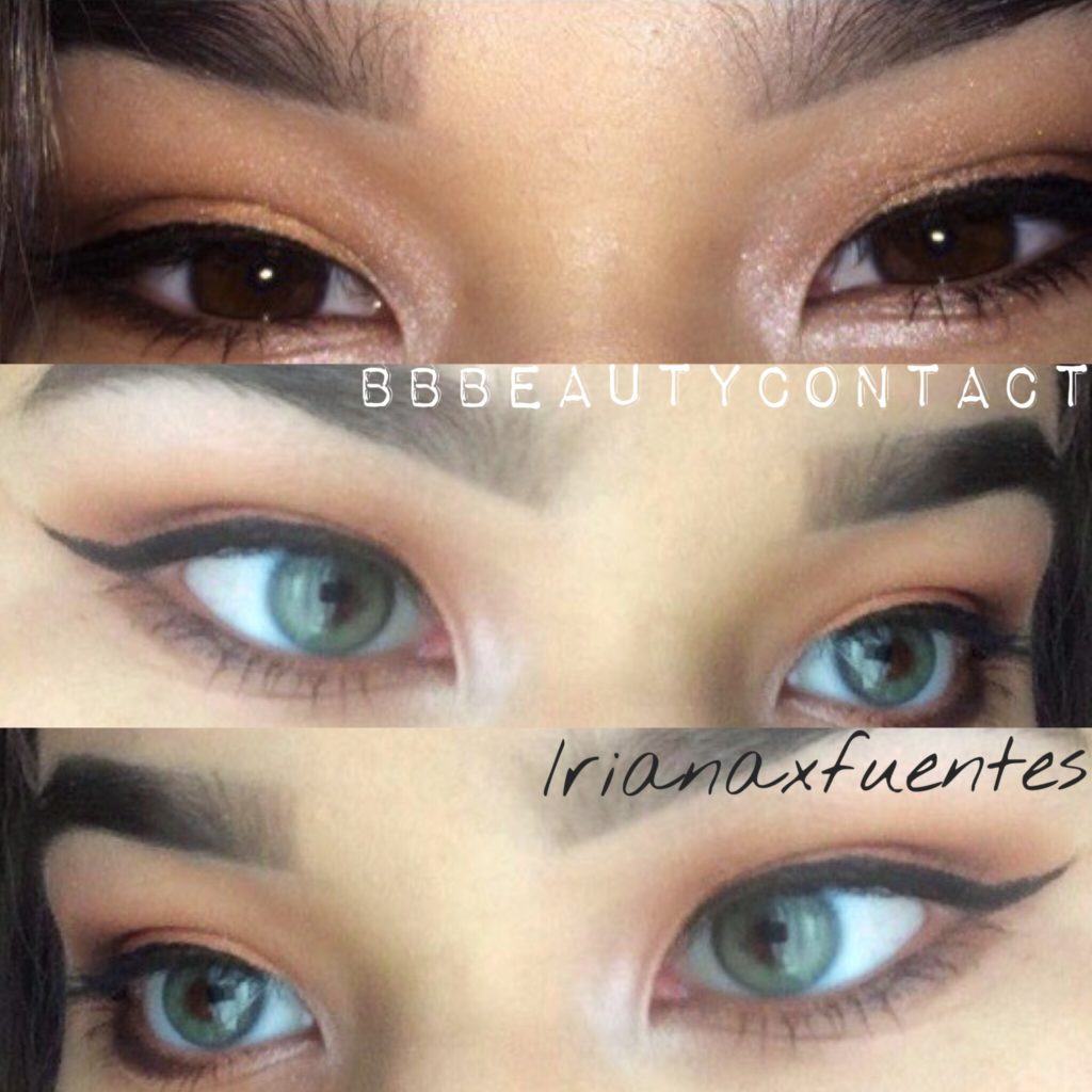 Pitchy Batis Blue Monthly Colored Contacts - Image 2