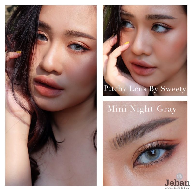 Pitchy Gray Monthly Colored Contacts - Image 9