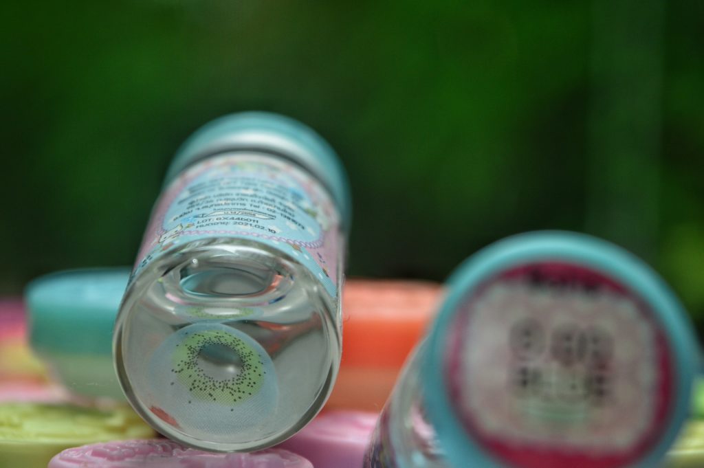 Pitchy Batis Blue Monthly Colored Contacts - Image 5
