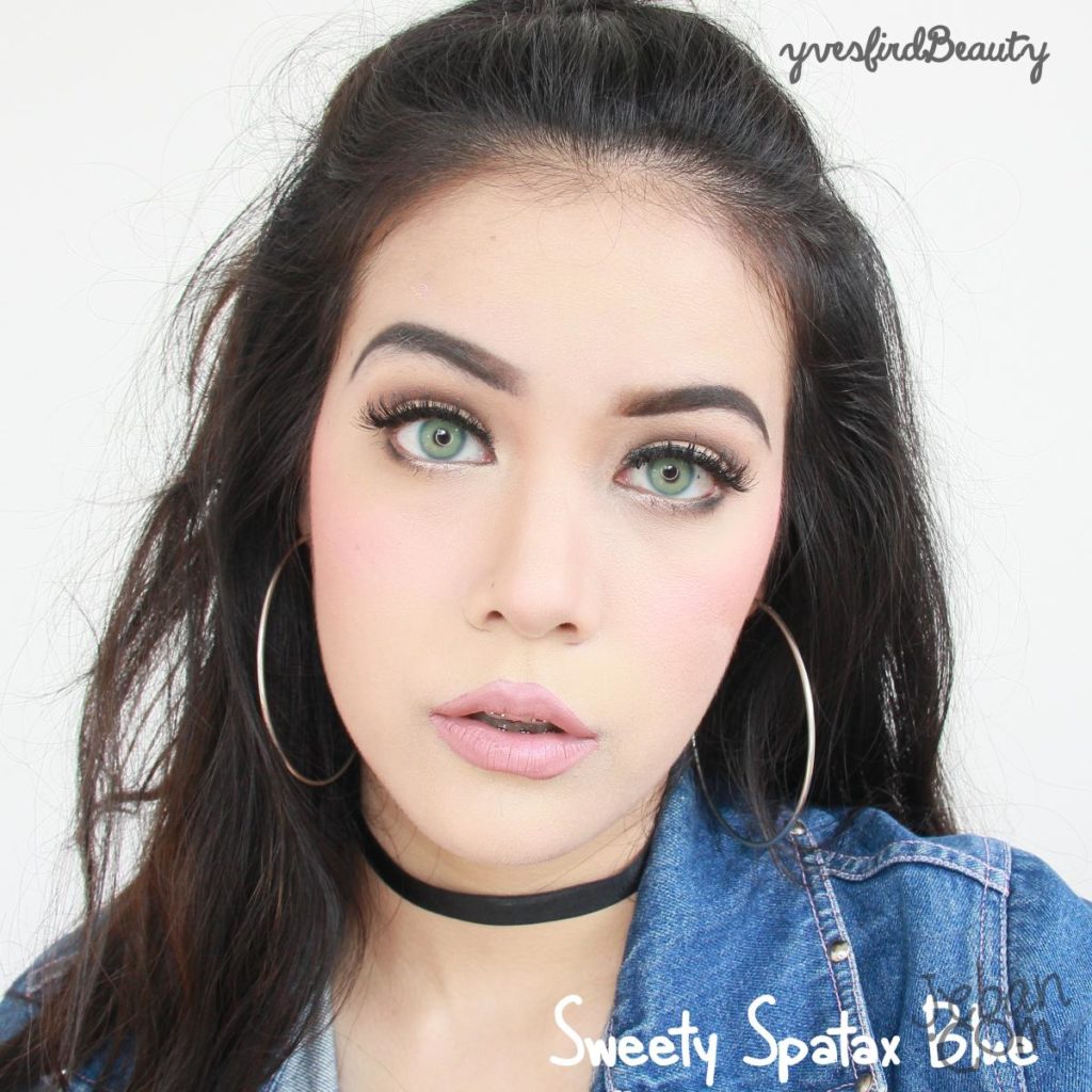 Pitchy Sweety Spatax Blue Monthly Colored Contacts - Image 2