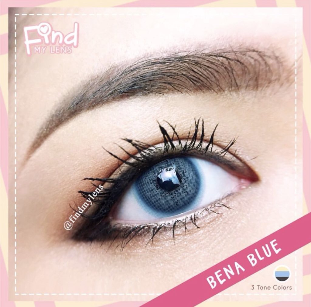 Kitty Kawaii Bena Blue Monthly Colored Contacts - Image 5