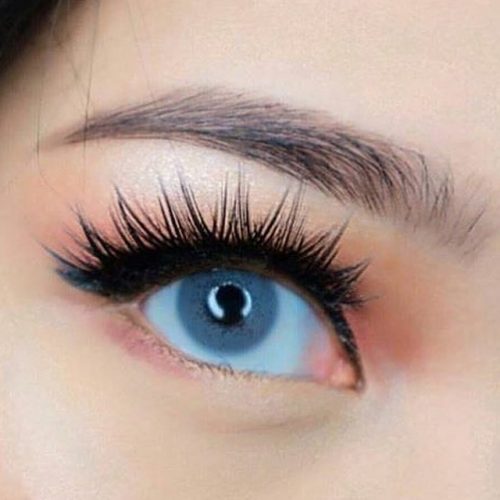 Pitchy Spatax Blue Monthly Colored Contacts