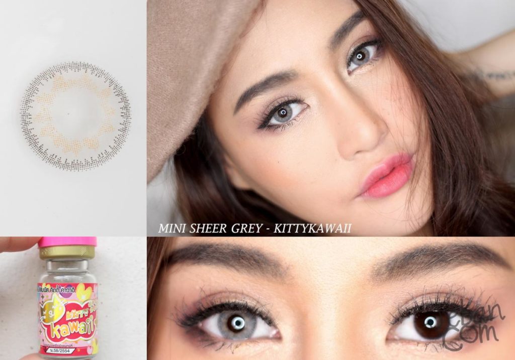 Kitty Kawaii Sheer Gray Monthly Colored Contacts - Image 13