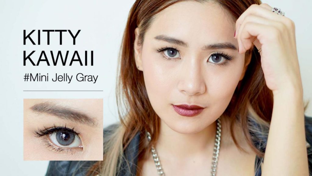 Kitty Kawaii Jelly Gray Monthly Colored Contacts - Image 11