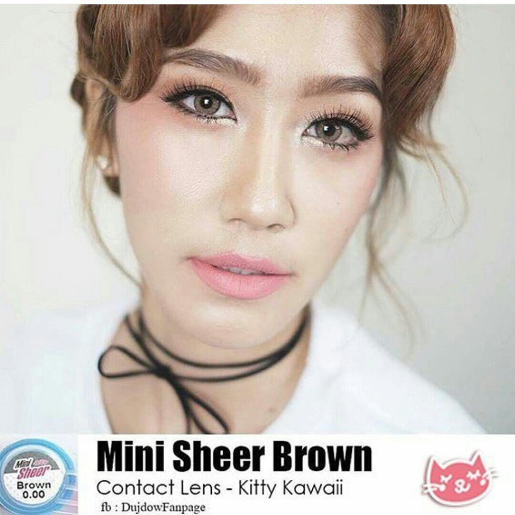 Kitty Kawaii Sheer Brown Monthly Colored Contacts - Image 16