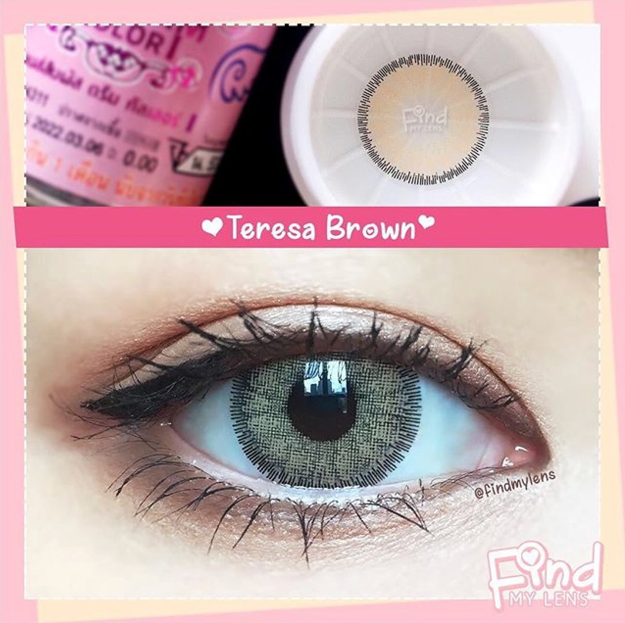 Dreamcolor Teresa Brown Monthly Colored Contacts - Image 8