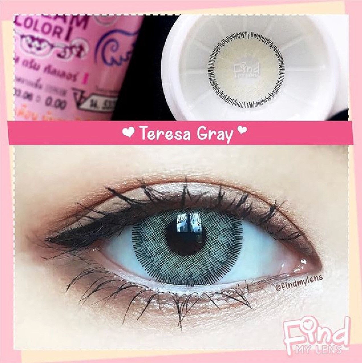 Dreamcolor Teresa Gray Monthly Colored Contacts - Image 7