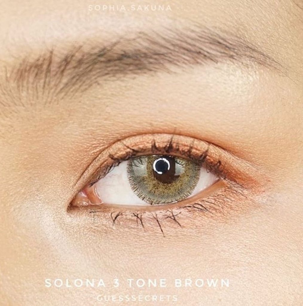 Solona 3T Brown Monthly Colored Contacts