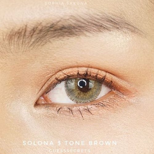 Solona 3T Brown Monthly Colored Contacts