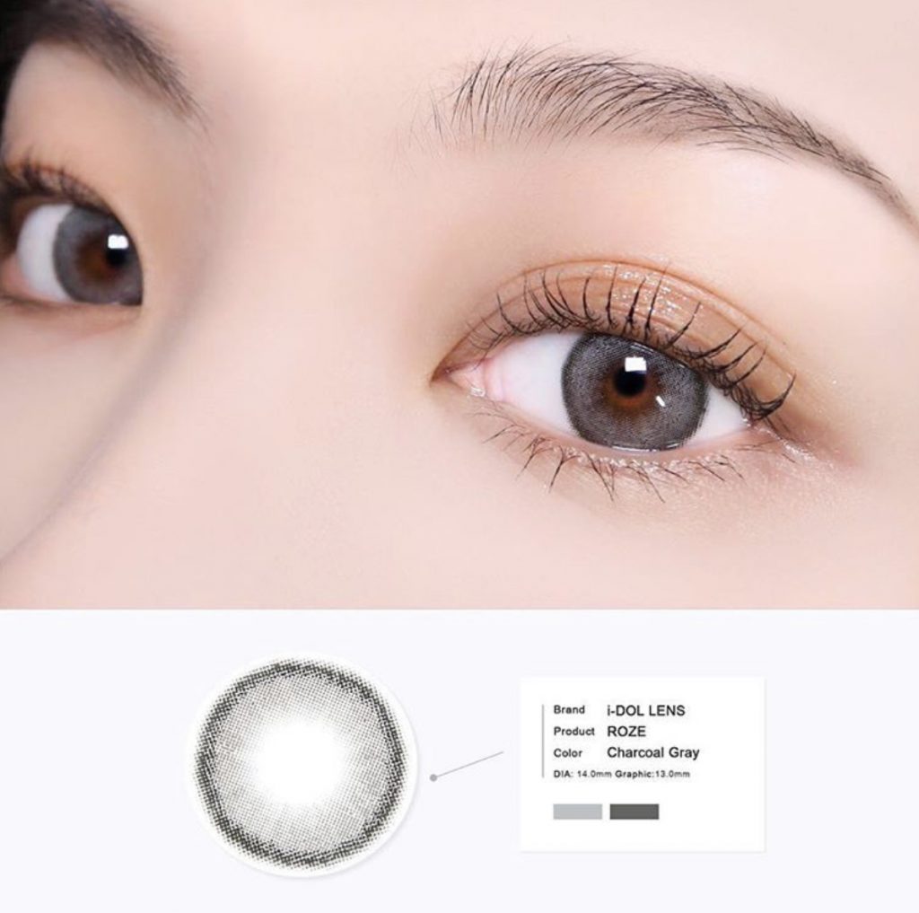 Canna Roze Charcoal Gray Yearly Colored Contacts - Image 3