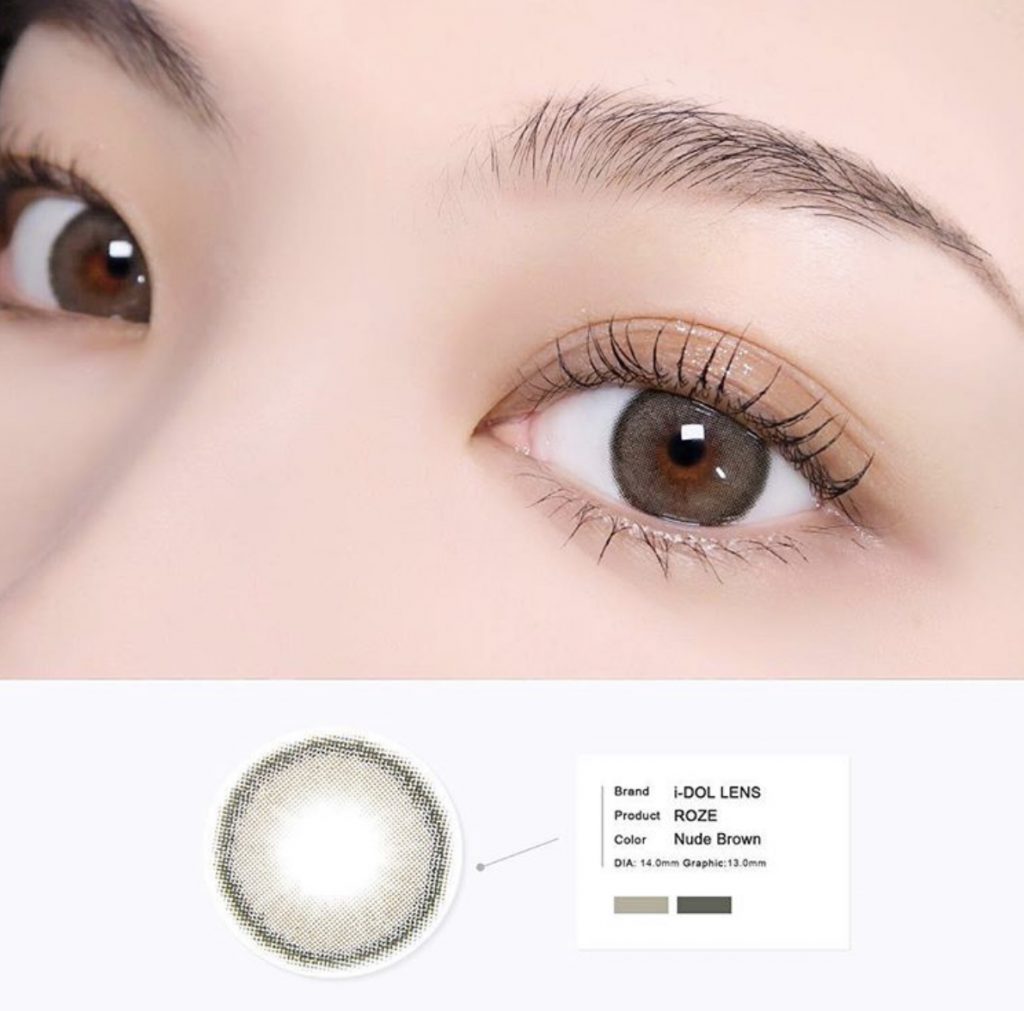 Canna Roze Nude Brown Yearly Colored Contacts - Image 3