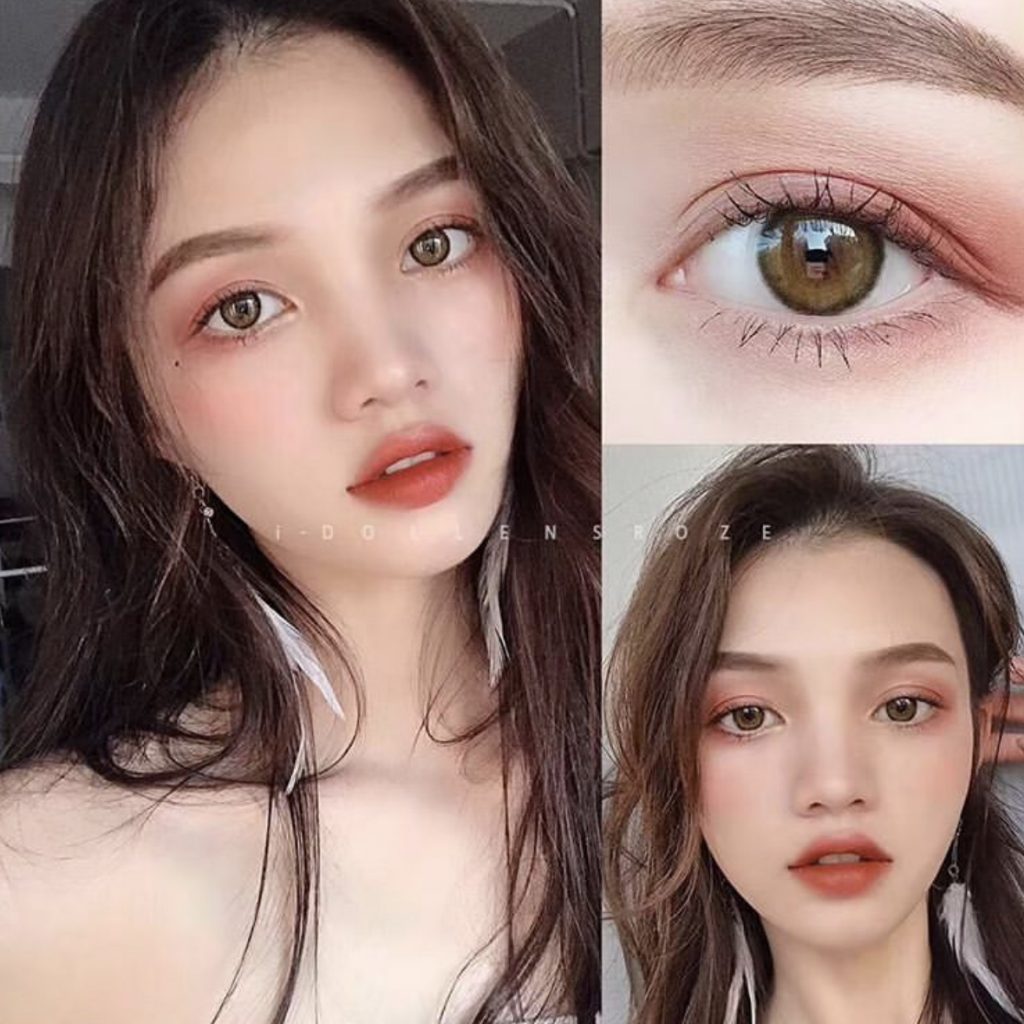 Canna Roze Olive Green Yearly Colored Contacts - Image 2