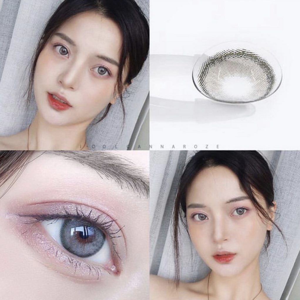 Canna Roze Charcoal Gray Yearly Colored Contacts - Image 5