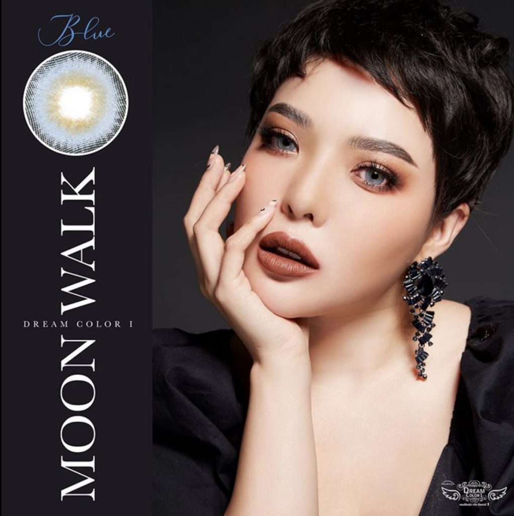 Dreamcolor Moonwalk Blue Monthly Colored Contacts - Image 2