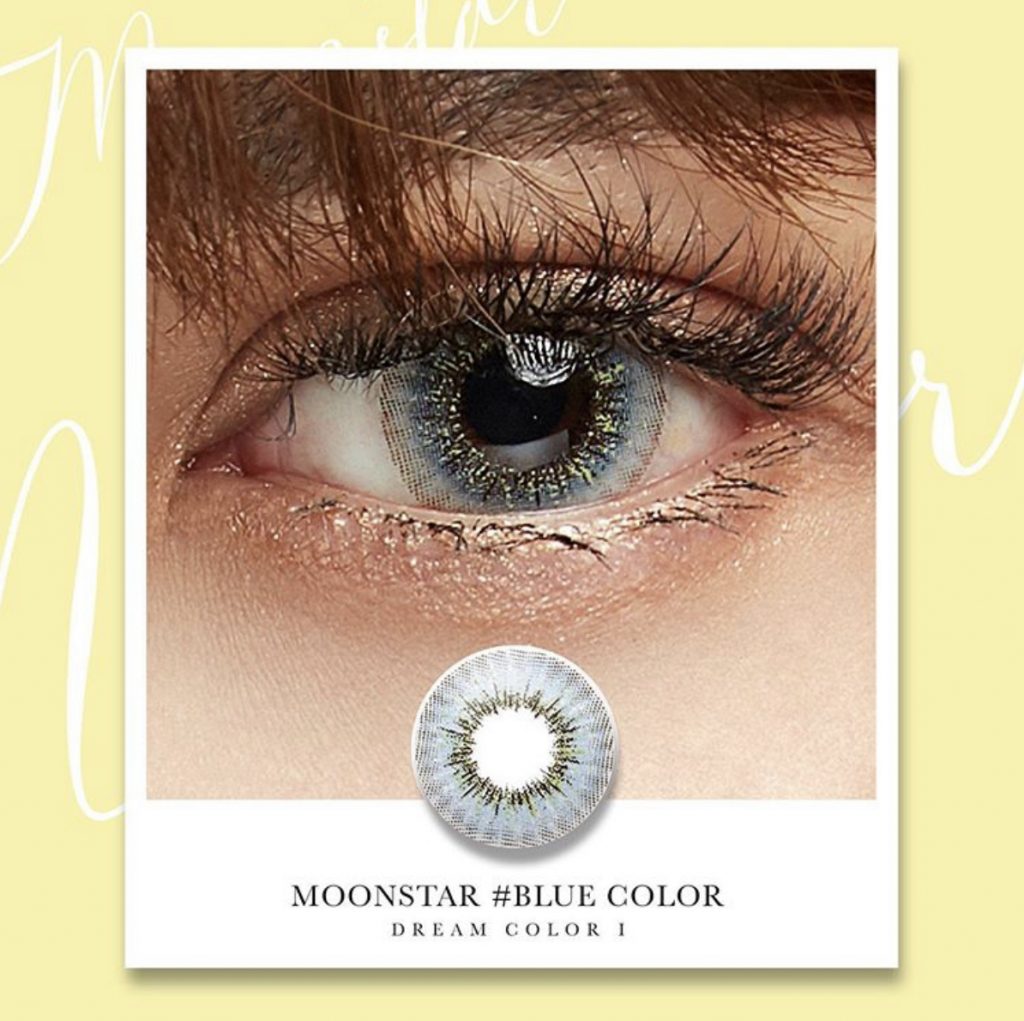 Dreamcolor Moonstar Blue Monthly Colored Contacts