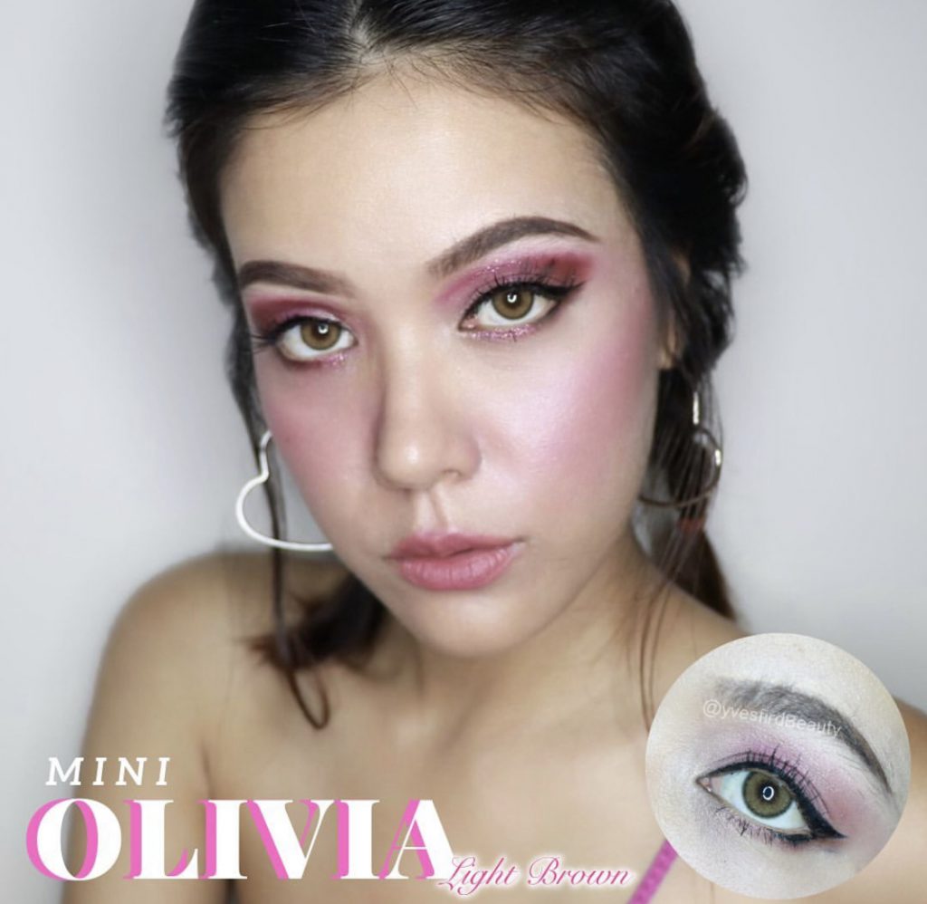 Kitty Kawaii Olivia Light Brown Monthly Colored Contacts - Image 7