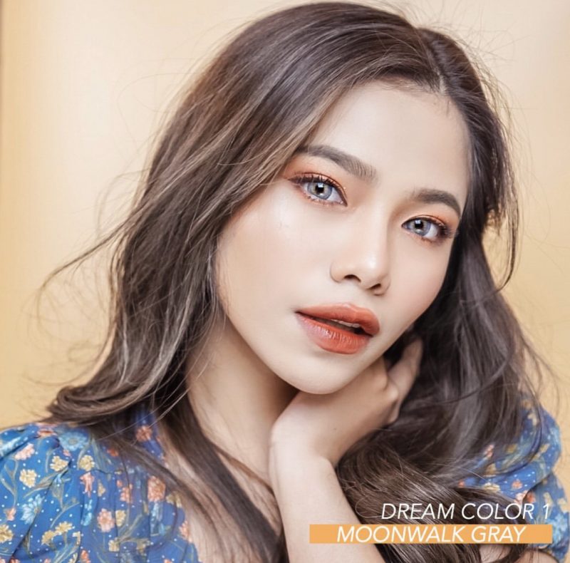 Dreamcolor Moonwalk Gray Monthly Colored Contacts - Image 7