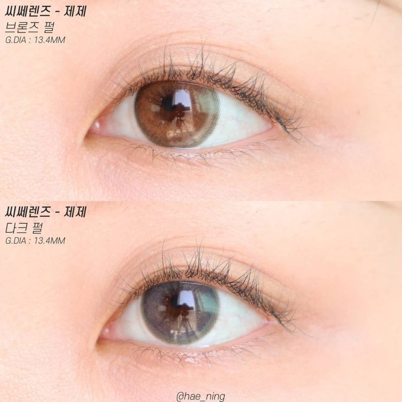 Sisse Bronze Pearl Brown Monthly Colored Contacts - Image 10