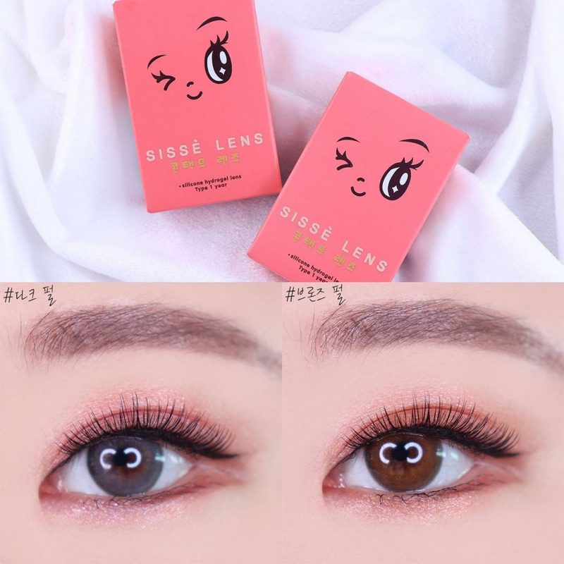 Sisse Dark Pearl Gray Yearly Colored Contacts - Image 9