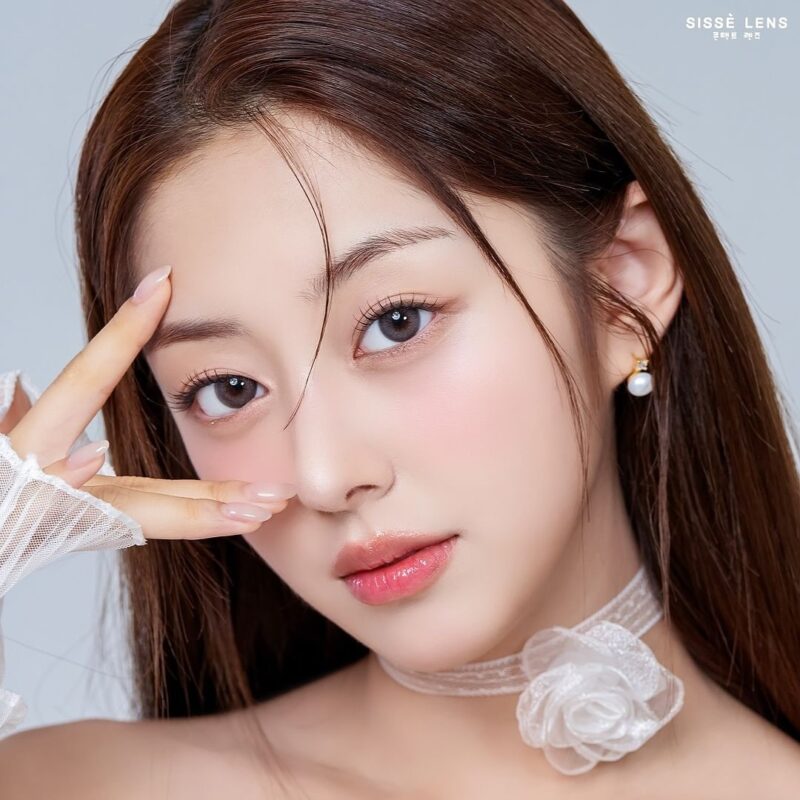 Jeje dark pearl monthly colored contacts
