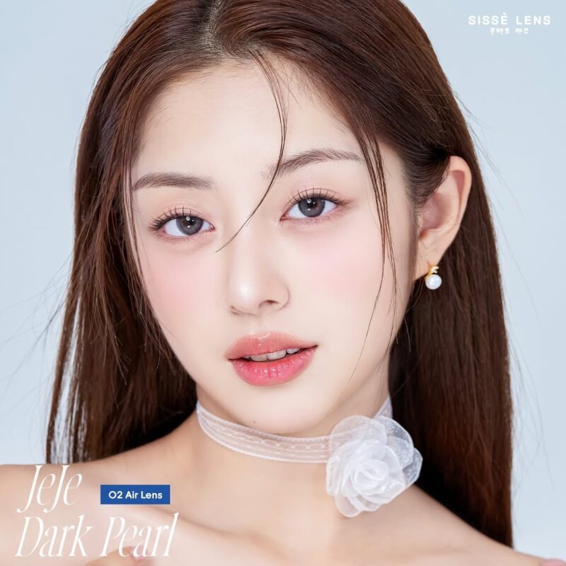 Jeje dark pearl monthly colored contacts