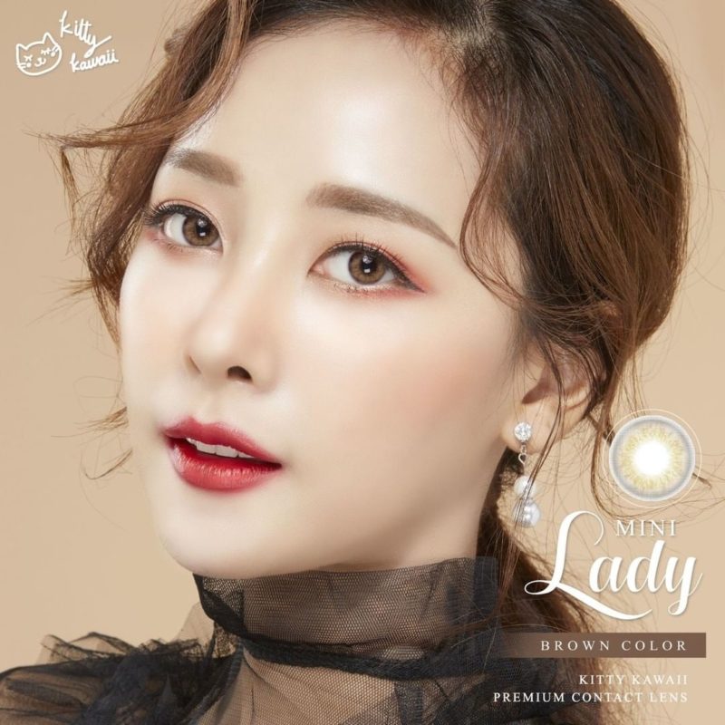 Kitty Kawaii Lady Gray Monthly Colored Contacts - Image 14