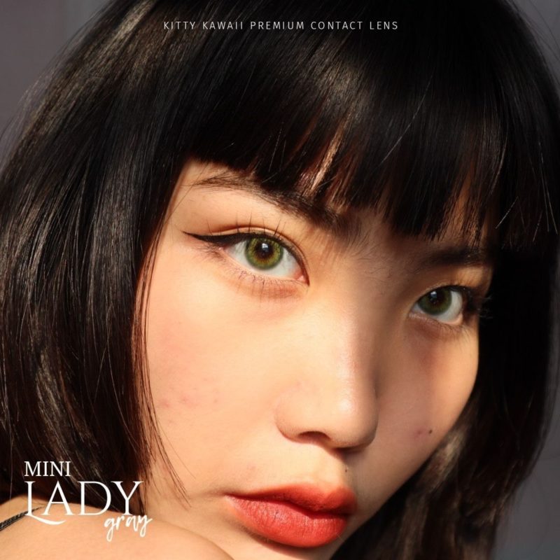 Kitty Kawaii Lady Gray Monthly Colored Contacts - Image 10