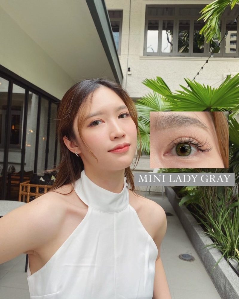 Kitty Kawaii Lady Gray Monthly Colored Contacts - Image 11