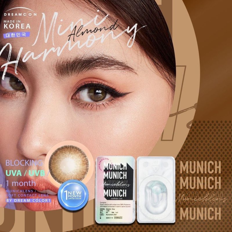 Dreamcolor Almond Brown Monthly Colored Contacts - Image 4