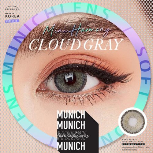 Dreamcolor Cloud Gray Monthly Colored Contacts