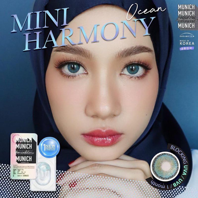 Dreamcolor Ocean Blue Monthly Colored Contacts - Image 7
