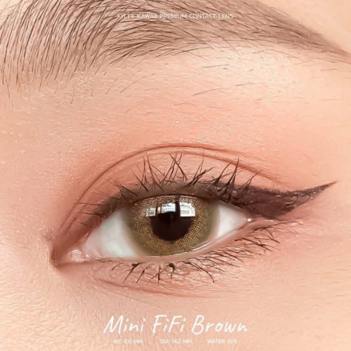 Kitty Kawaii Fifi Brown Monthly Colored Contacts