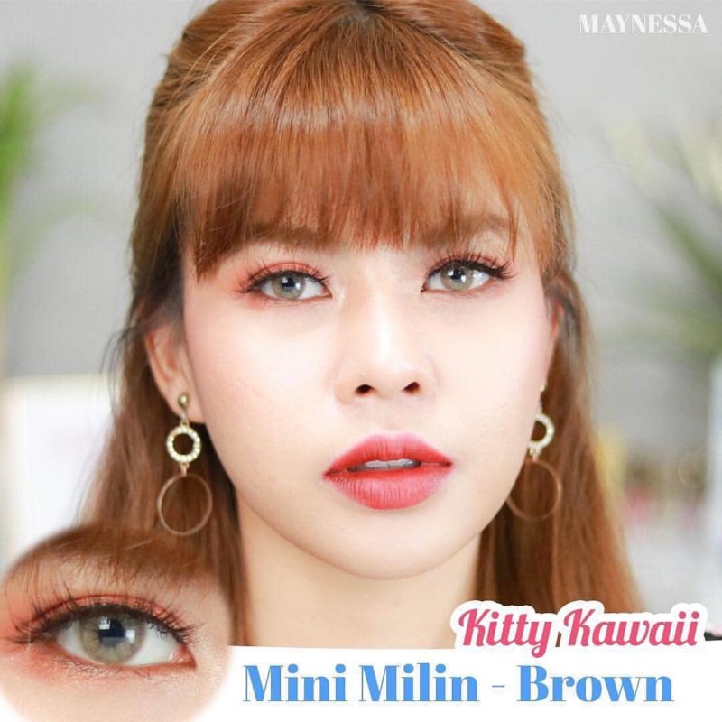 Kitty Kawaii Milin Brown Monthly Colored Contacts - Image 5