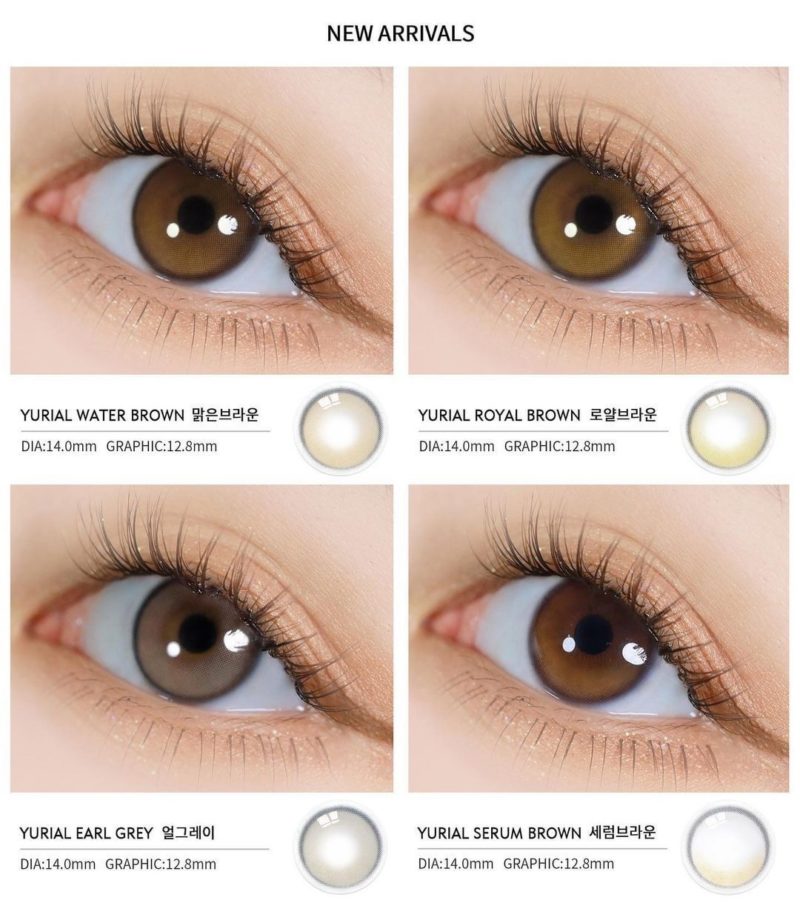 Uria Royal Brown Yearly Colored Contacts - Image 5
