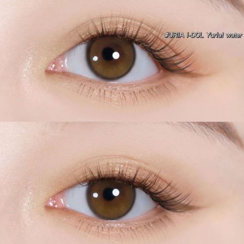 Uria Water Brown Yearly Colored Contacts