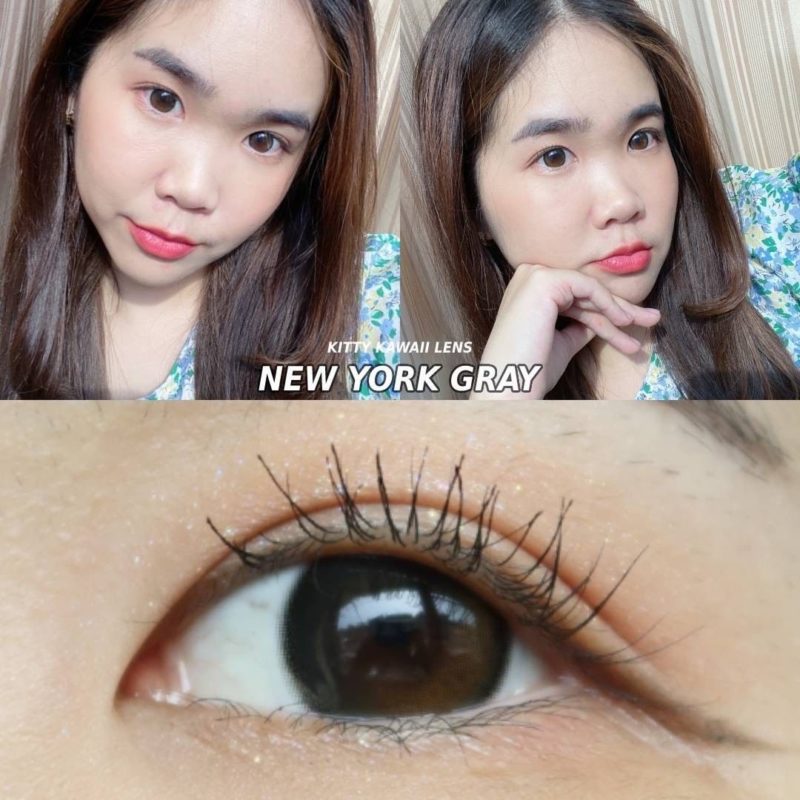 Kitty Kawaii New York Gray Monthly Colored Contacts - Image 5
