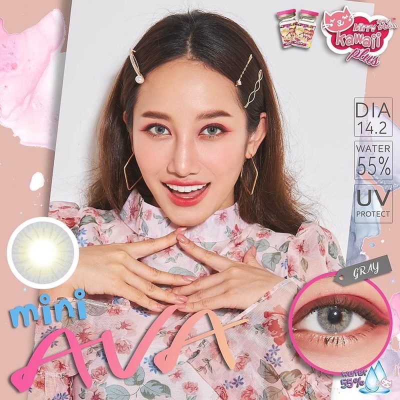 Kitty Kawaii Ava Gray Monthly Colored Contacts - Image 5