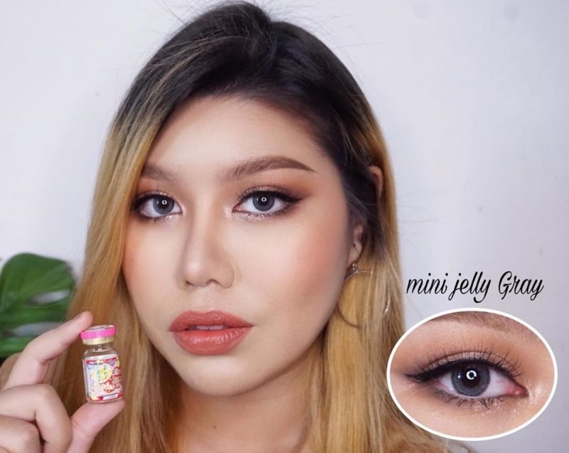 Kitty Kawaii Jelly Gray Monthly Colored Contacts - Image 5