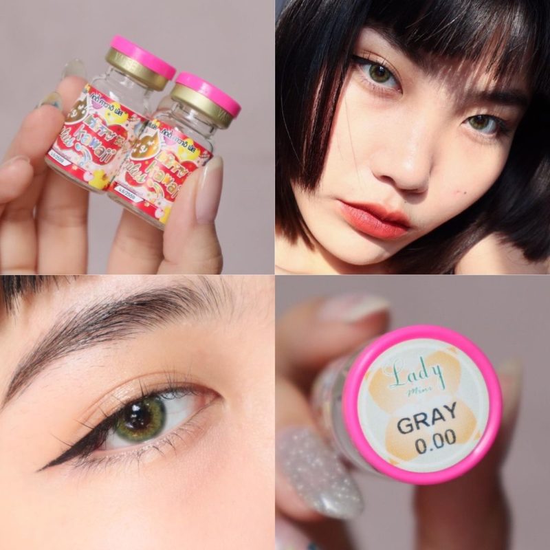 Kitty Kawaii Lady Gray Monthly Colored Contacts - Image 4