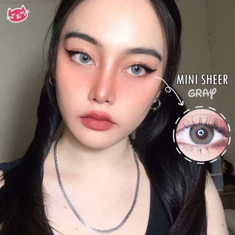 Kitty Kawaii Sheer Gray Monthly Colored Contacts - Image 10