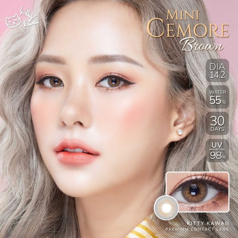 Kitty Kawaii Cemore Brown Monthly Colored Contacts - Image 6