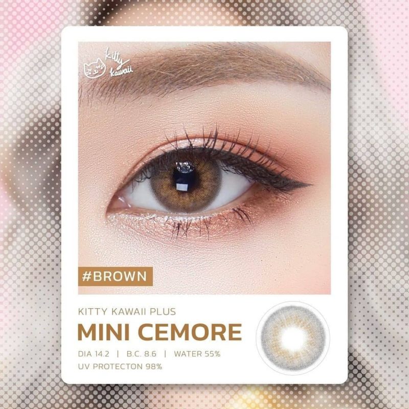 Kitty Kawaii Cemore Brown Monthly Colored Contacts - Image 13