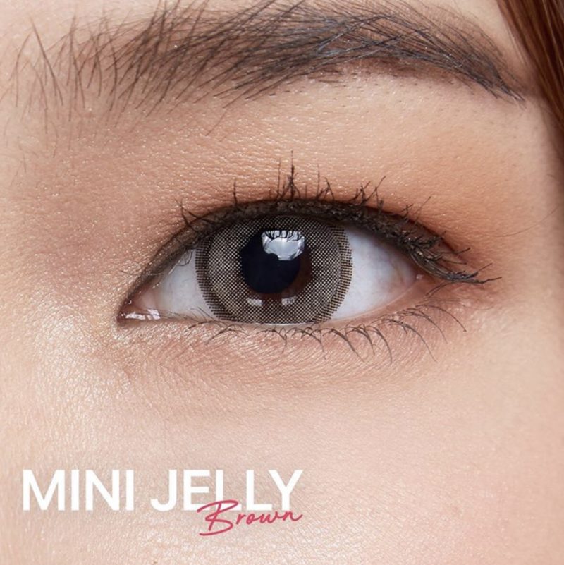 Kitty Kawaii Jelly Brown Monthly Colored Contacts