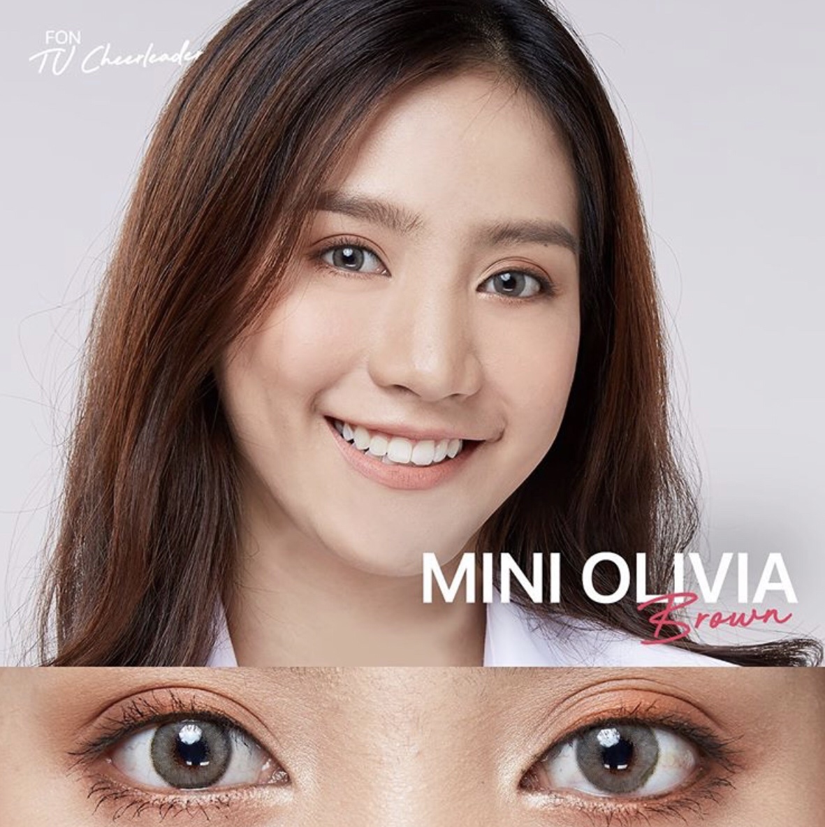 Kitty Kawaii Olivia Brown Monthly Colored Contacts - Image 2