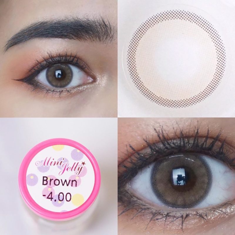 Kitty Kawaii Jelly Brown Monthly Colored Contacts - Image 6