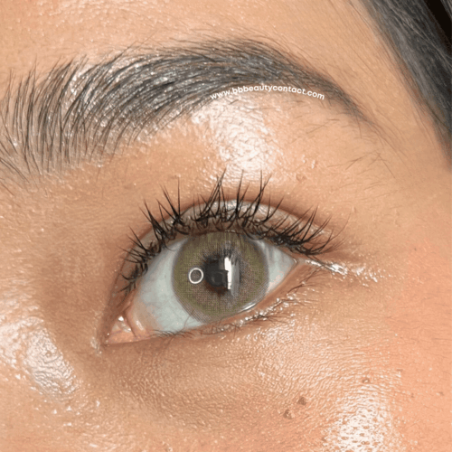 Kitty Kawaii Cemore Green Monthly Colored Contacts